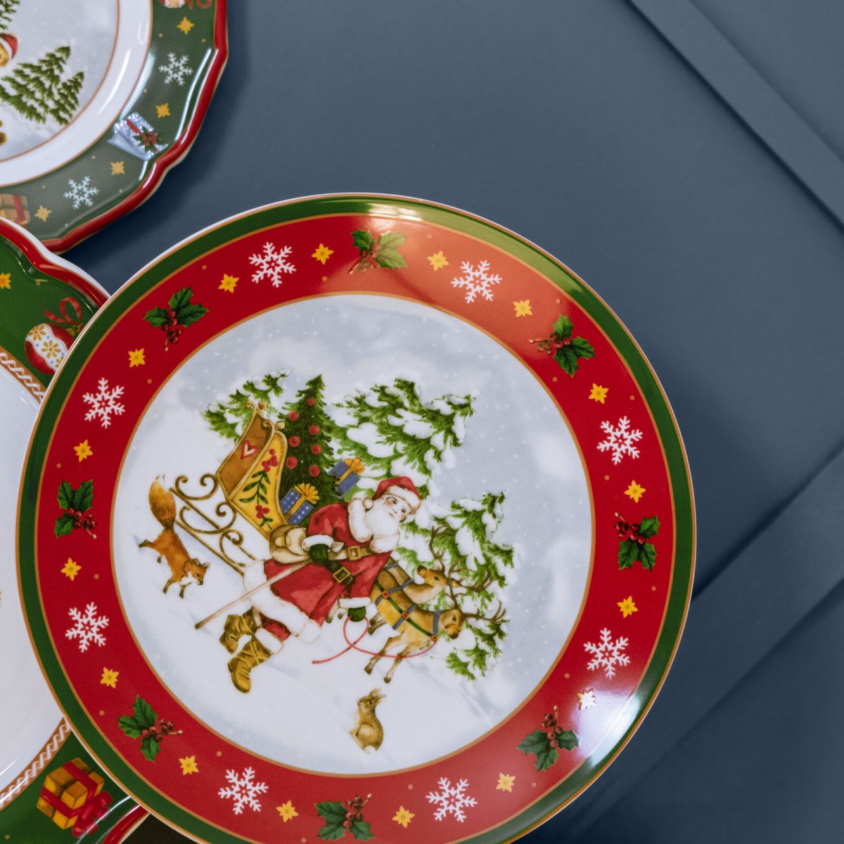 Alzata grande " Happy Wintertime" - immagine 2