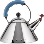 ALESSI Bollitore "9093" design by Graves, azzurro