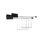 ALESSI Pinze per tostapane Plissé nero