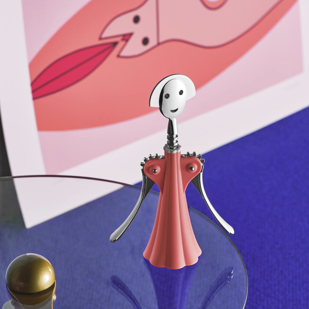 ALESSI Cavatappi "Anna G.", rosa - immagine 4