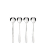ALESSI Set di 4 cucchiaini da gelato "Big Love"