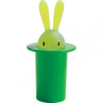 ALESSI Portastuzzicadenti "Magic Bunny", verde