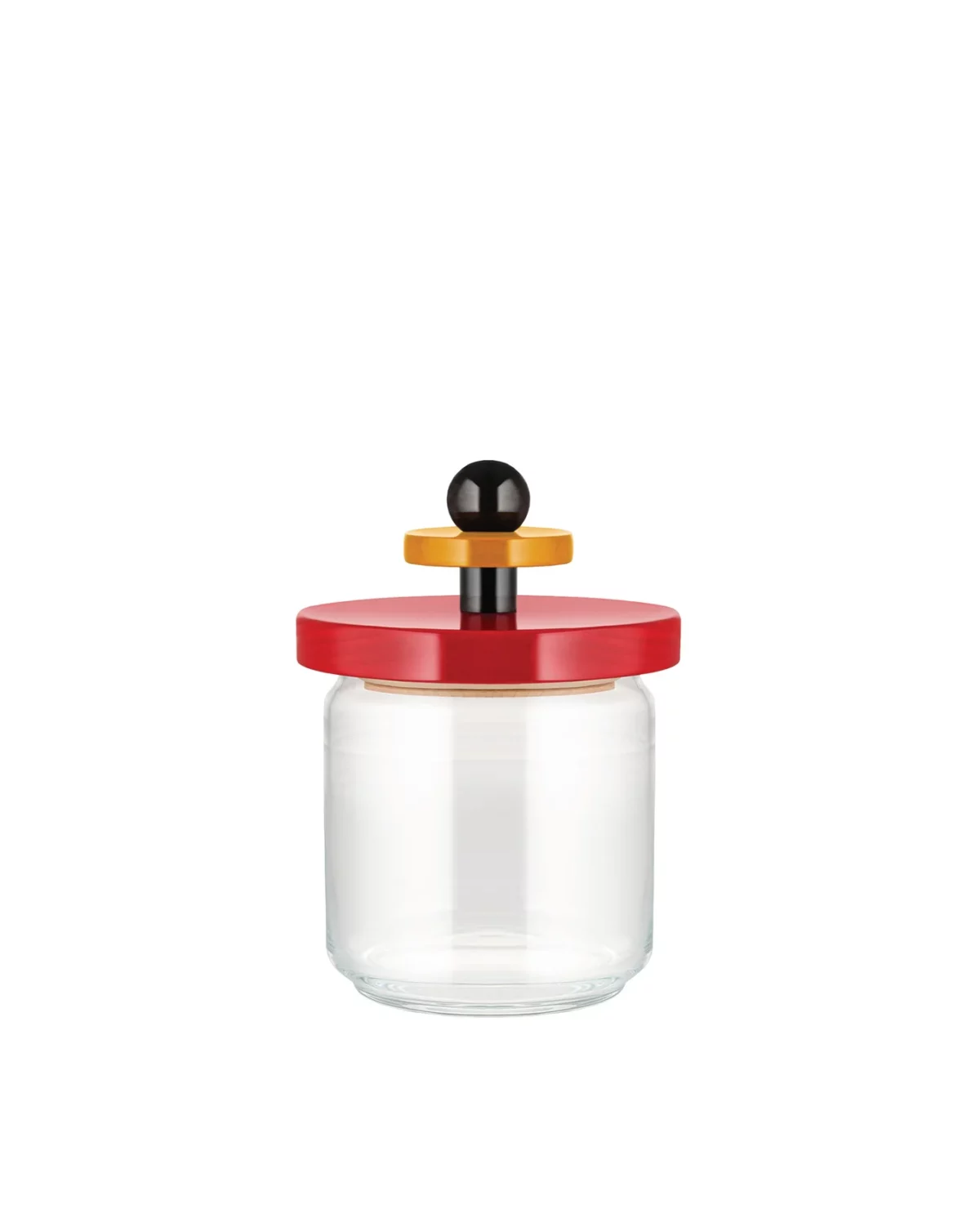 ES16-05 Barattolo design Ettore Sottsass,cl 100,rosso - immagine 1