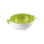 GUZZINI Set scolatutto con contenitore "SPIN&DRAIN" linea PREPARATION colore verde