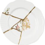 SELETTI Piatto dessert collezione Kintsugi, cod. 09602