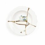 SELETTI Piatto fondo collezione Kintsugi, cod. 09621