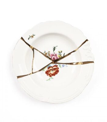 Kintsugi piatto 09622