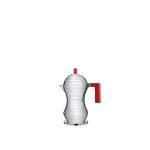 ALESSI Caffettiera Pulcina 1 tazza - manico rosso