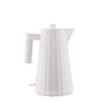 Alessi Bollitore Elettrico Plissé -bianco -cl 170