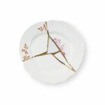 SELETTI Piatto dessert collezione Kintsugi, cod. 09601