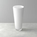 Vaso "VERSO" grande,colore Artic breeze