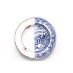 SELETTI Piatto fondo “Fillide” Hybrid collection