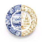 SELETTI Piatto fondo “Sofronia” Hybrid collection