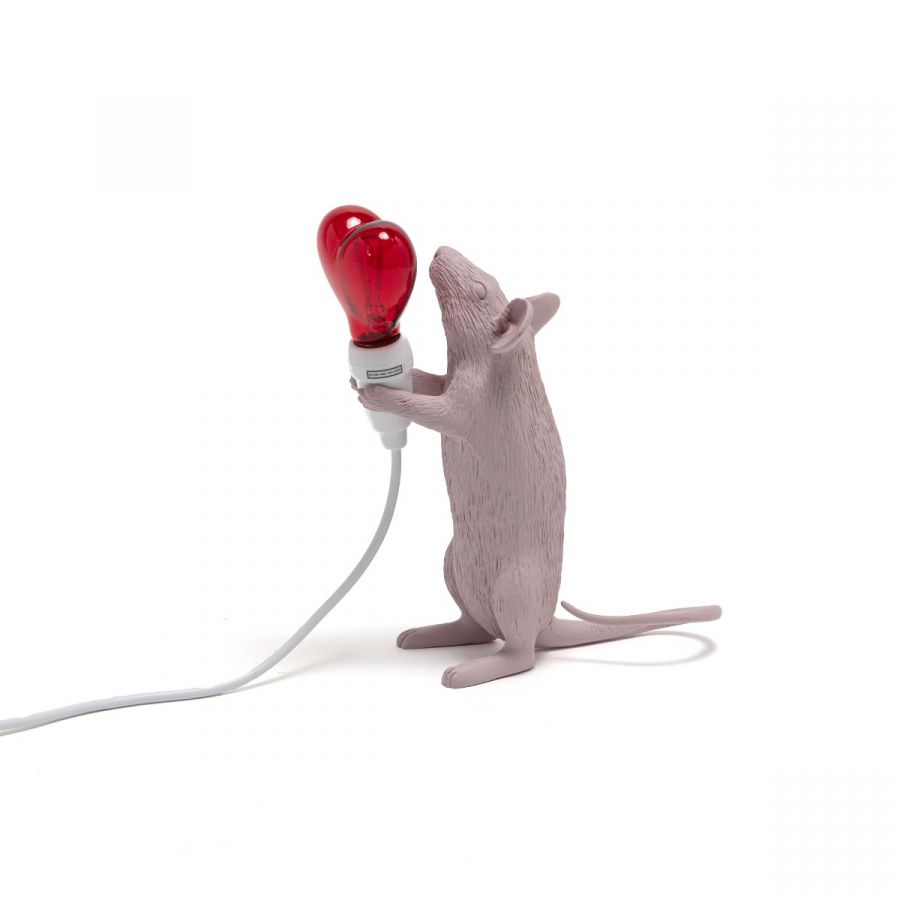 15220SV foto 3 SELETTI Lampada Mouse Lamp Step Love USB - immagine 1