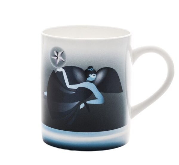 ALESSI Mug collezione "BLUE CHRISTMAS" decoro 3
