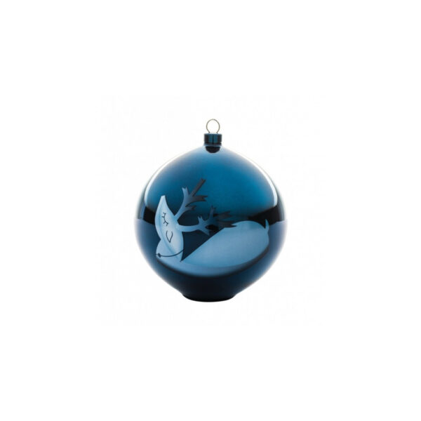 ALESSI Sfera "Blue Christmas" decoro 3