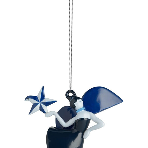 Alessi Decorazione natalizia "Ballerina" Blue Christmas