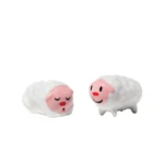 Alessi Set 2 statuine "Tiny little sheep"