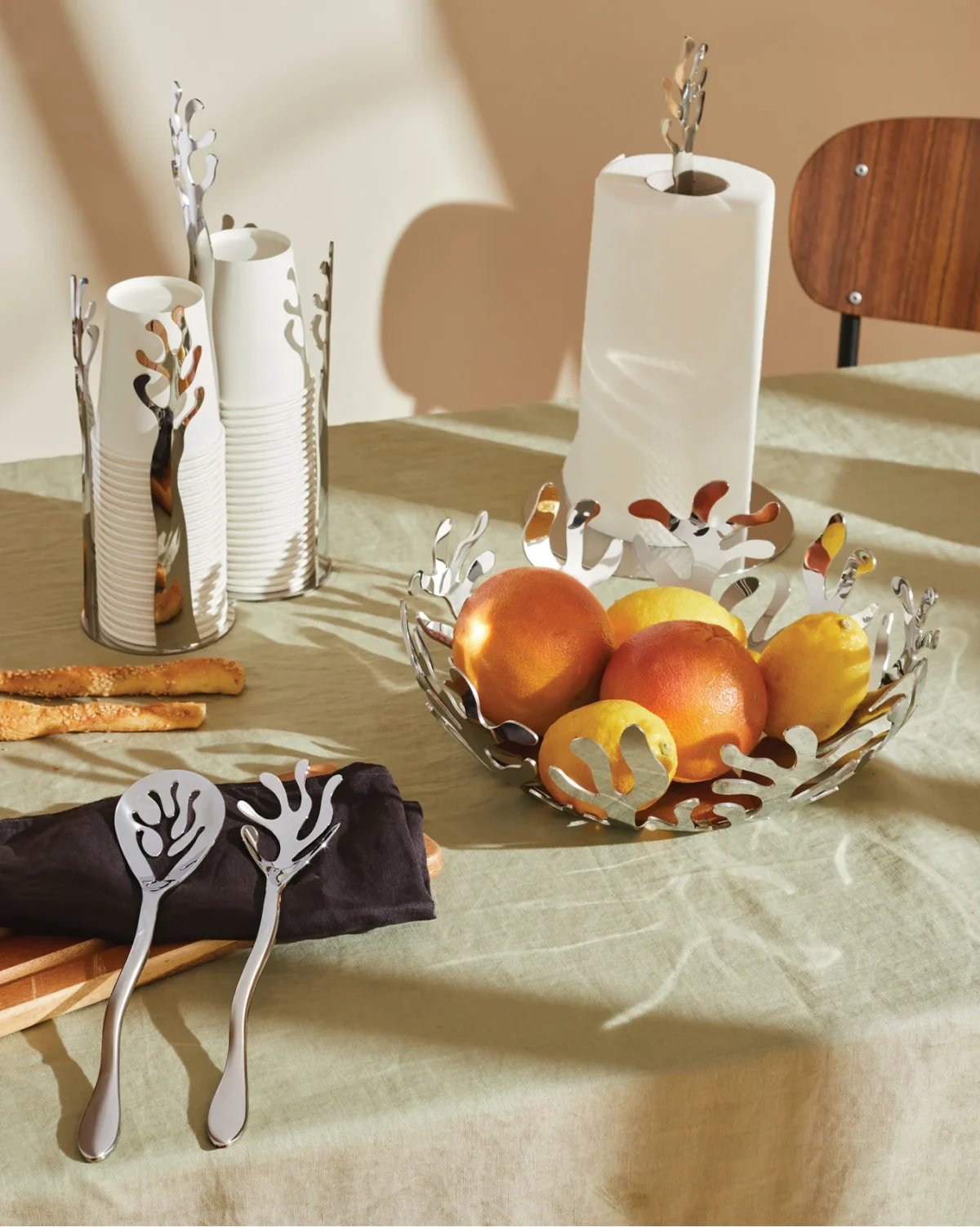 ALESSI Portarotolo da cucina "Mediterraneo" - immagine 5