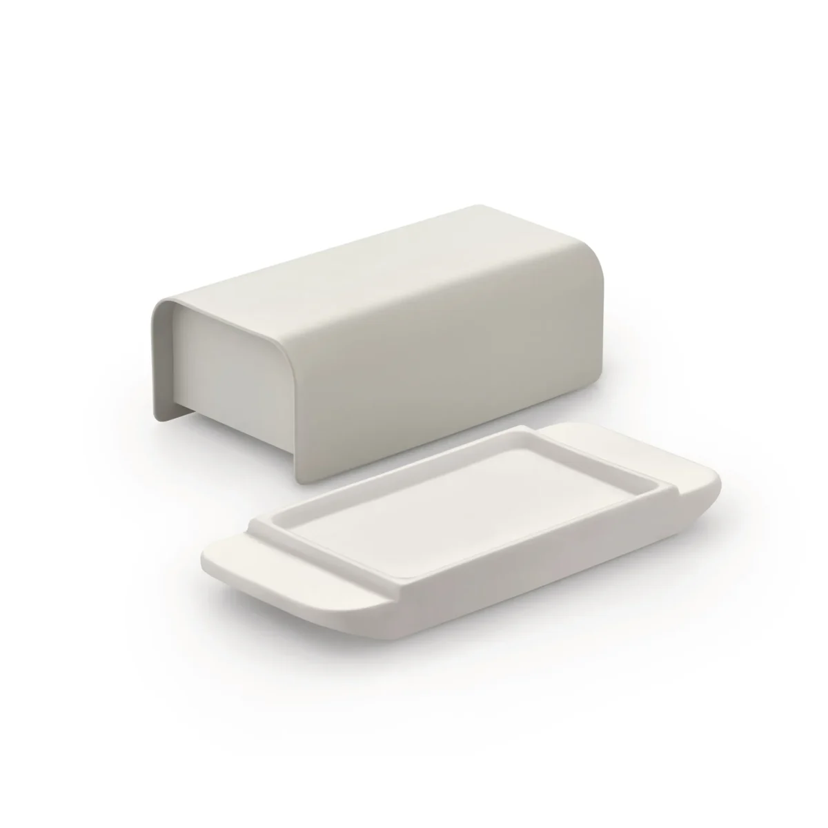 Alessi Burriera con coperchio "Mattina" colore grigio - immagine 2