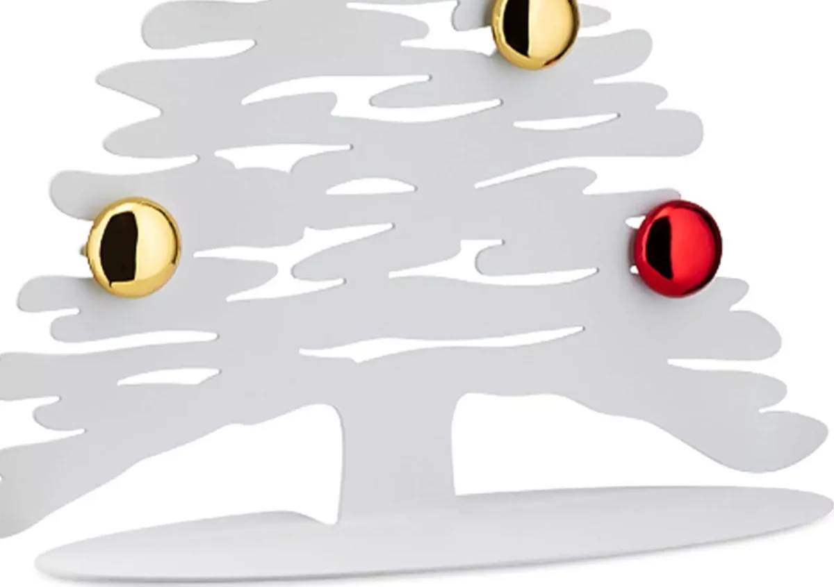 ALESSI ALBERO DI NATALE BARK BIANCO H. cm 30 - immagine 4