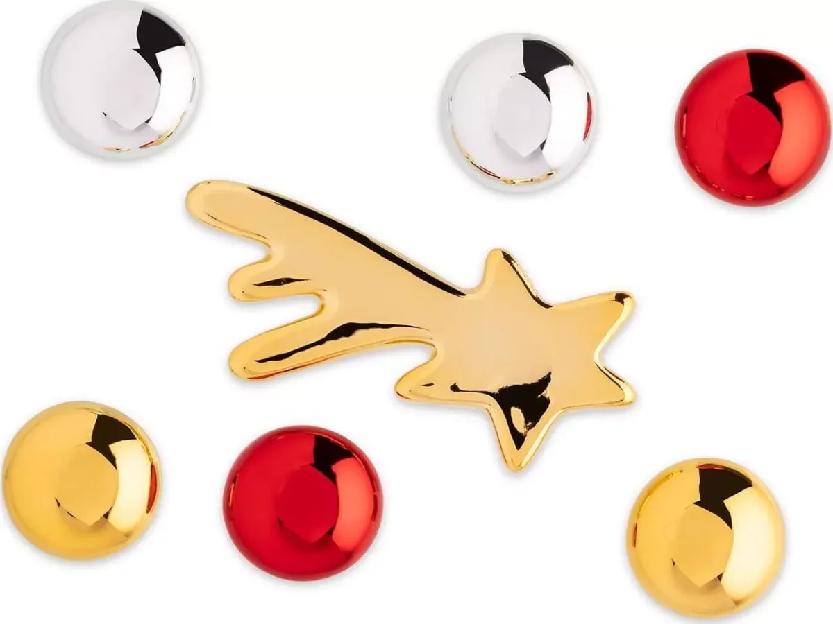 BM06.30 W foto 4 Alessi Albero di Natale Bark rosso h. cm 30 - immagine 4