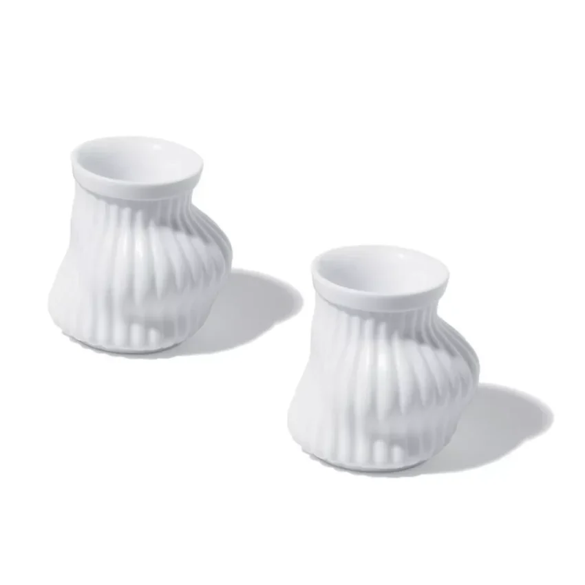 GL01SET foto 1 ALESSI Set 2 tazzine da caffè "Supple" - immagine 1