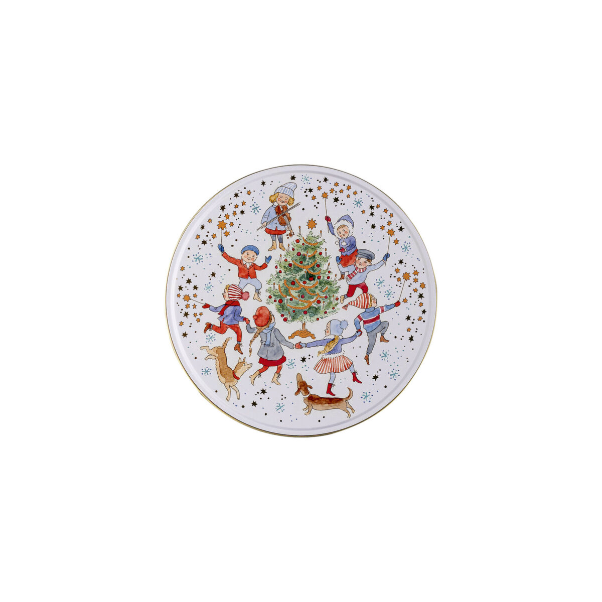 Hutschenreuther Set 3 Scatole per biscotti collezione "Suoni di Natale 2023" - immagine 6