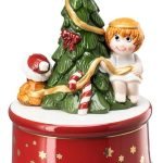 Hutscenreuther Carillon collezione  Am Weihnachtsbaum Die Lichter Brennen