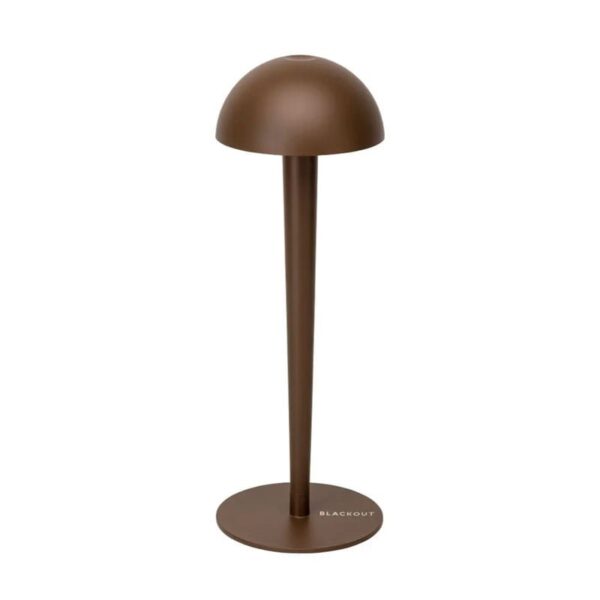 Blackout Lampada cordless "PIN" colore corten
