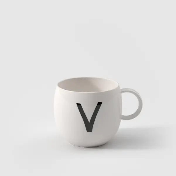 1016206121 foto 1 Villeroy & Boch Mug collezione Letters "V" - immagine 1