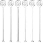 Guzzini Set 6 Cucchiaini da cocktail "Tiffany" colore trasparente