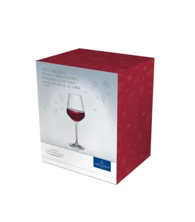 set 2 calici vino rosso