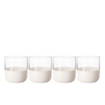 Villeroy & Boch Set 4 Bicchieri da shot "Manufacture Rock" bianco