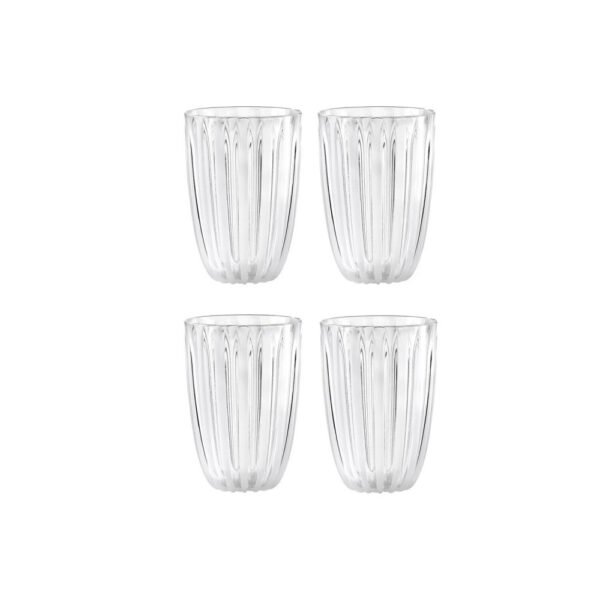 Guzzini Set 4 Bicchieri alti linea "Dolcevita" colore madreperla