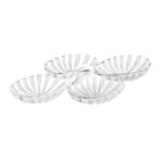 Guzzini Set 2 antipastiere linea "Dolcevita" colore bianco