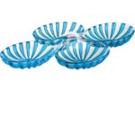 Guzzini Set 2 antipastiere linea "Dolcevita" colore azzurro