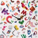 Guzzini Orologio da parete "Alphaclock"