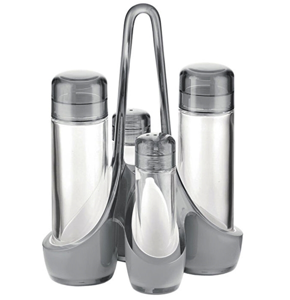 Guzzini Menage bicolore EVERYDAY grigio