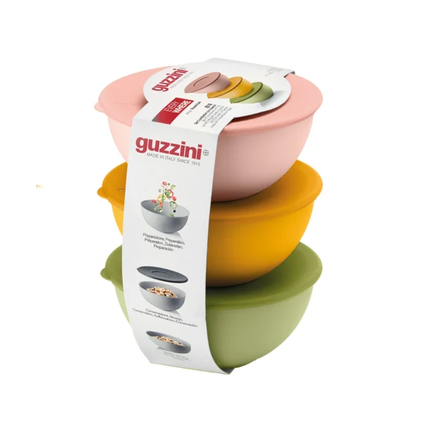 Guzzini Tris 3 contenitori ø 16 "EVERYWHERE BIO"
