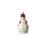 Villeroy & Boch Statuina con carillon "Pupazzo di neve" Nostalgic Melody