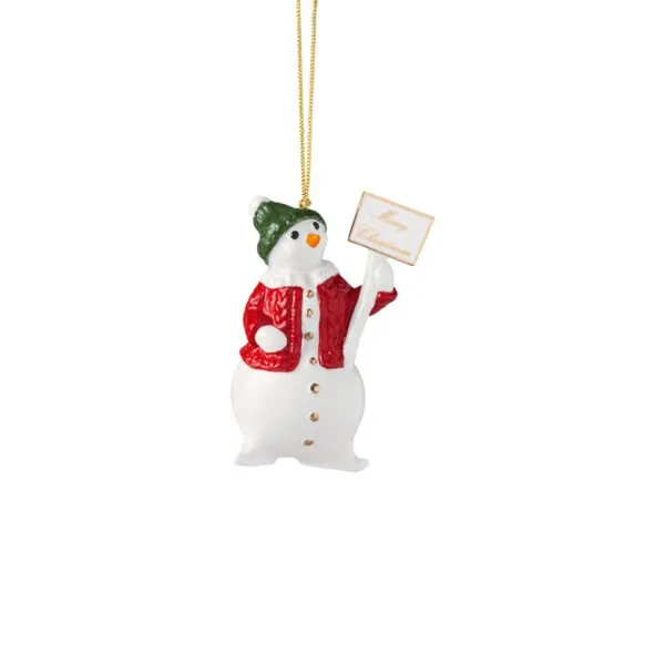 VILLEROY & BOCH Addobbo Pupazzo di neve Christmas Classics per Albero