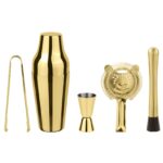 Sambonet Set Mixology Parisian, 5 pz, oro