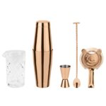 Sambonet Set Mixology Boston Crystal, 5 pz, rame