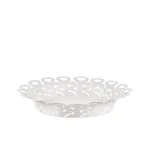 Alessi Cestino traforato bianco 25 cm – Vimini