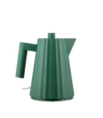 56421 Bollitore Elettrico Plisse Verde Alessi MDL061 GR