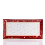 Weissestal Vassoio Rettangolare 36cm Winter Gift