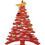 Alessi Albero di Natale Bark rosso h. cm 30