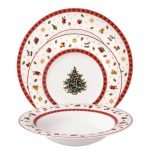 VILLEROY & BOCH Set 6 posti tavola Toy's Delight Special bianco