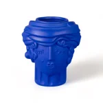 SELETTI Vaso "Woman" collezione MAGNA GRAECIA blu